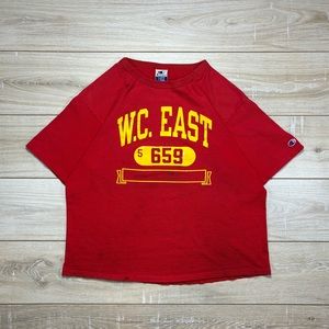 Vintage 90s Champion WC East tee size XL